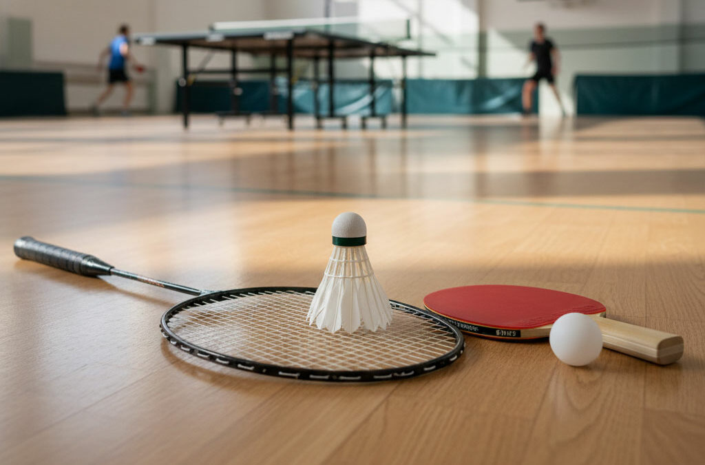 Badminton et Ping Pong